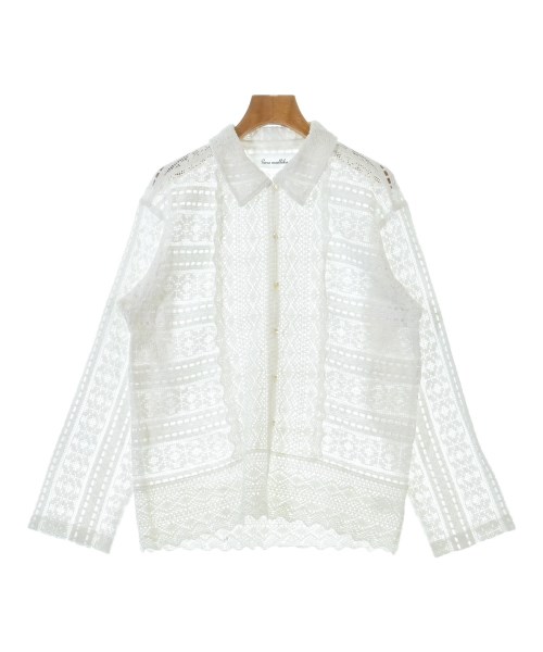 Sara mallika(サラマリカ)カジュアルシャツ 白 サイズ:F/2200633024048