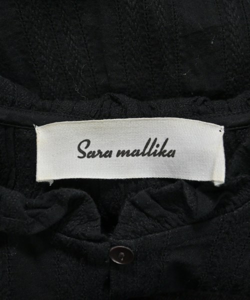 Sara mallika（サラマリカ）ブラウス 黒 サイズ:F レディース/2200664318055