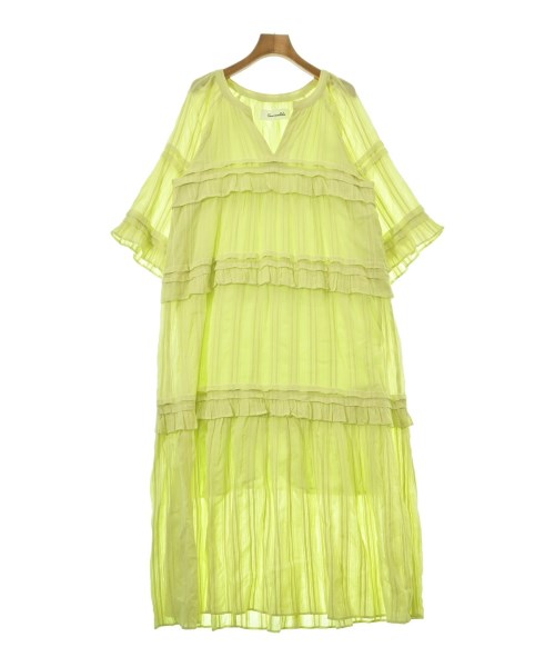 Sara mallika(サラマリカ)ワンピース 黄 サイズ:M/2200665760013