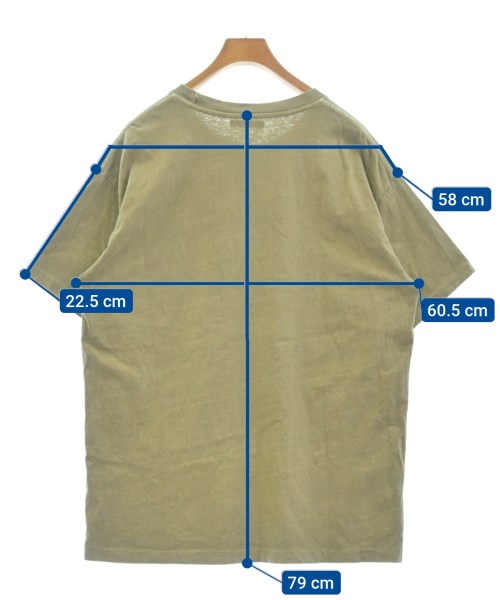 JOHN ELLIOTT（ジョンエリオット）Tシャツ・カットソー カーキ サイズ:2(M位) メンズ/2200511596049