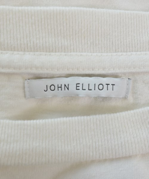 JOHN ELLIOTT（ジョンエリオット）Tシャツ・カットソー 白 サイズ:2(M位) メンズ/2200594329206