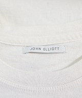 JOHN ELLIOTT（ジョンエリオット）Tシャツ・カットソー 白 サイズ:2(M位) メンズ/2200634394041