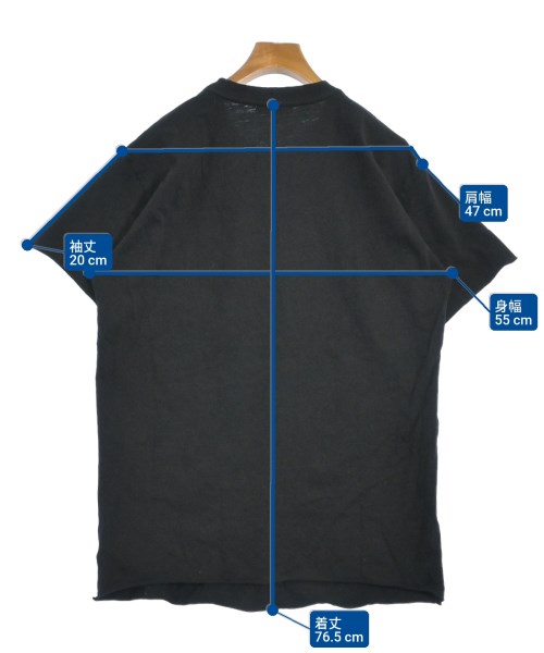 JOHN ELLIOTT（ジョンエリオット）Tシャツ・カットソー 黒 サイズ:2(M位) メンズ/2200634394065