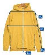JOHN ELLIOTT（ジョンエリオット）パーカー 黄 サイズ:3(L位) メンズ/2200634394188