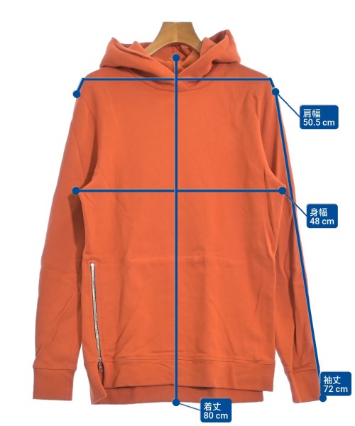 JOHN ELLIOTT（ジョンエリオット）パーカー オレンジ サイズ:3(L位) メンズ/2200634394195