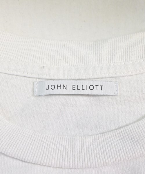 JOHN ELLIOTT（ジョンエリオット）Tシャツ・カットソー 白 サイズ:2(M位) メンズ/2200634394218