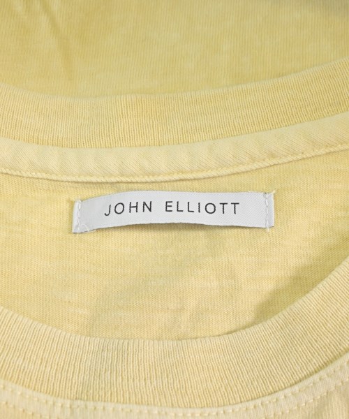 JOHN ELLIOTT（ジョンエリオット）Tシャツ・カットソー 黄 サイズ:3(L位) メンズ/2200634394249
