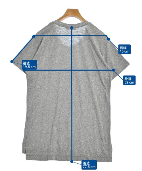 JOHN ELLIOTT（ジョンエリオット）Tシャツ・カットソー グレー サイズ:3(L位) メンズ/2200634394263