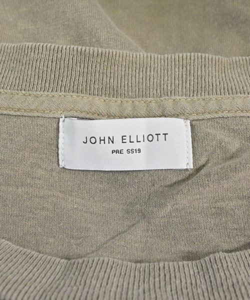 JOHN ELLIOTT（ジョンエリオット）Tシャツ・カットソー ベージュ サイズ:2(M位) メンズ/2200634394362