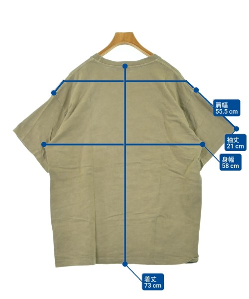JOHN ELLIOTT（ジョンエリオット）Tシャツ・カットソー カーキ サイズ:3(L位) メンズ/2200612188181