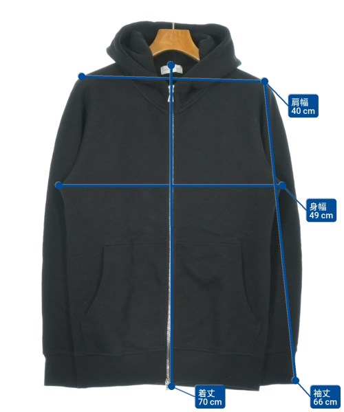 JOHN ELLIOTT（ジョンエリオット）パーカー 黒 サイズ:2(M位) メンズ/2200619468019