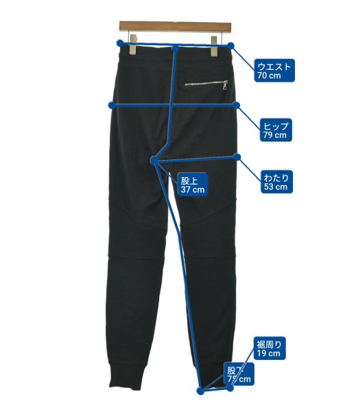 JOHN ELLIOTT（ジョンエリオット）スウェットパンツ 黒 サイズ:2(M位) メンズ/2200676896138