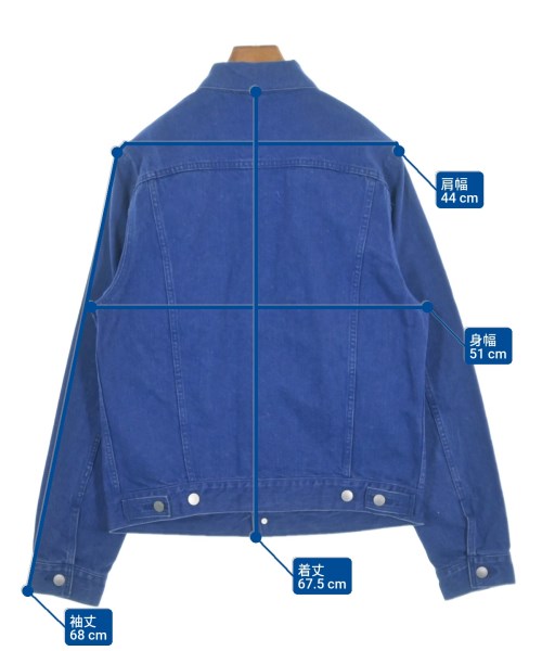 JOHN ELLIOTT（ジョンエリオット）デニムジャケット 青 サイズ:3(L位) メンズ/2200655206033