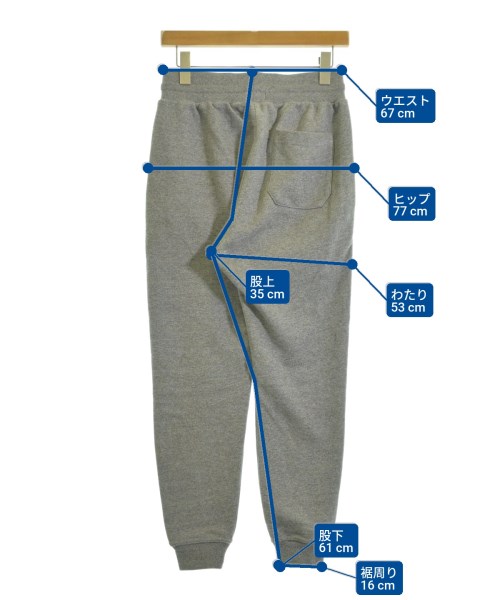 JOHN ELLIOTT（ジョンエリオット）スウェットパンツ グレー サイズ:1(S位) メンズ/2200643542075