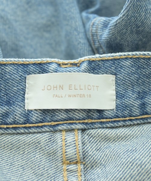 JOHN ELLIOTT（ジョンエリオット）デニムパンツ 青 サイズ:24(S位) レディース/2200704235359