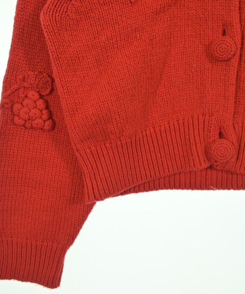 PONTI（ポンティ）カーディガン 赤 サイズ:F レディース/2200627931048