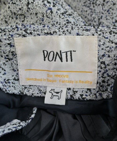 PONTI（ポンティ）ロング・マキシ丈スカート 白 サイズ:F レディース/2200621353099