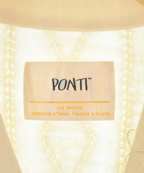 PONTI（ポンティ）カーディガン 白 サイズ:F レディース/2200621353136