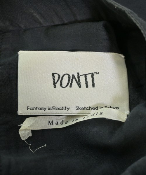 PONTI（ポンティ）ブラウス 紺 サイズ:F レディース/2200610869051