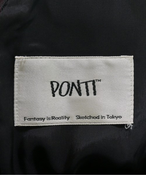 PONTI（ポンティ）ワンピース 茶 サイズ:F レディース/2200614724059