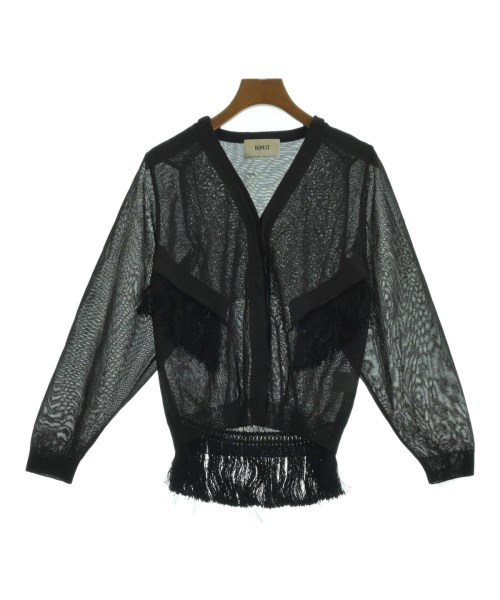 PONTI(ポンティ)カーディガン 黒 サイズ:F/2200657288075