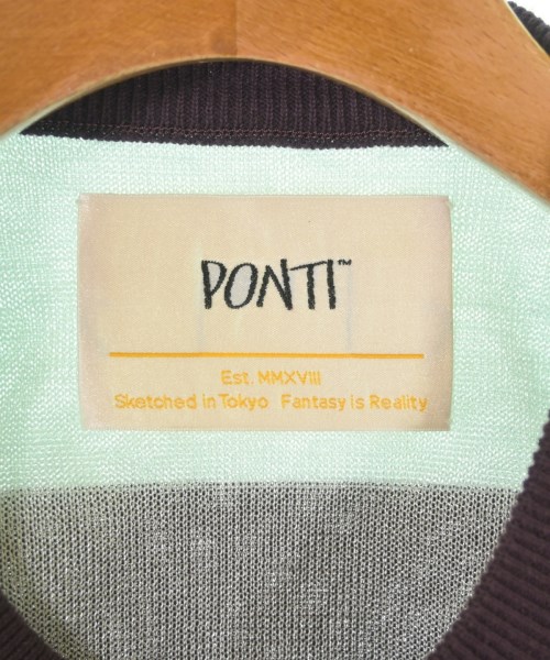 PONTI（ポンティ）ニット・セーター 青 サイズ:F レディース/2200669953046
