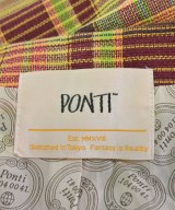PONTI（ポンティ）ノーカラージャケット 黄 サイズ:F レディース/2200725644024