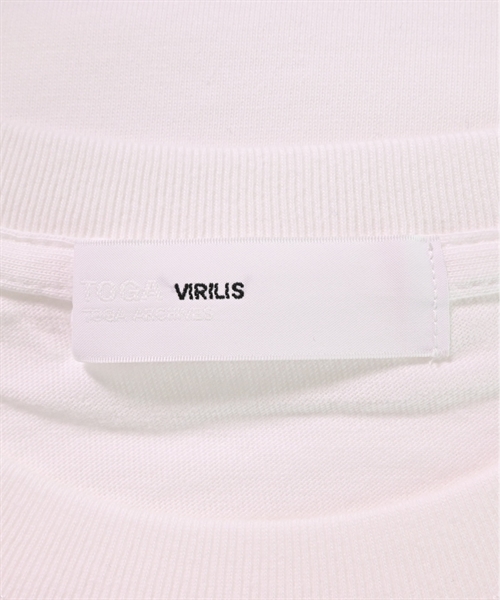 TOGA VIRILIS（トーガ　ビリリース）Tシャツ・カットソー 白 サイズ:46(M位) メンズ/2200459488253