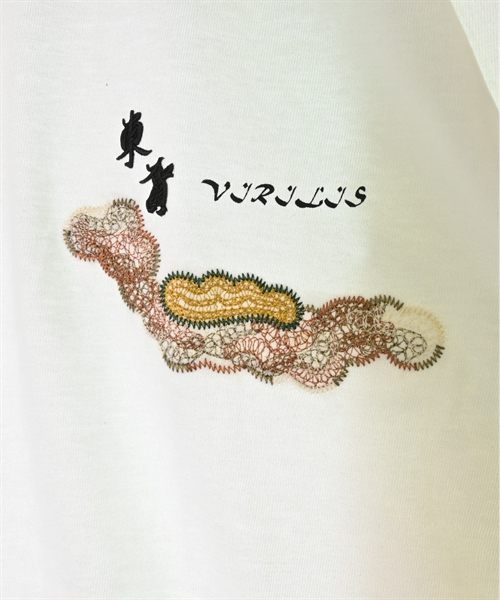 TOGA VIRILIS（トーガ　ビリリース）Tシャツ・カットソー 白 サイズ:46(M位) メンズ/2200459488253