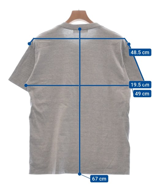 TOGA VIRILIS（トーガ　ビリリース）Tシャツ・カットソー グレー サイズ:46(M位) メンズ/2200477323093
