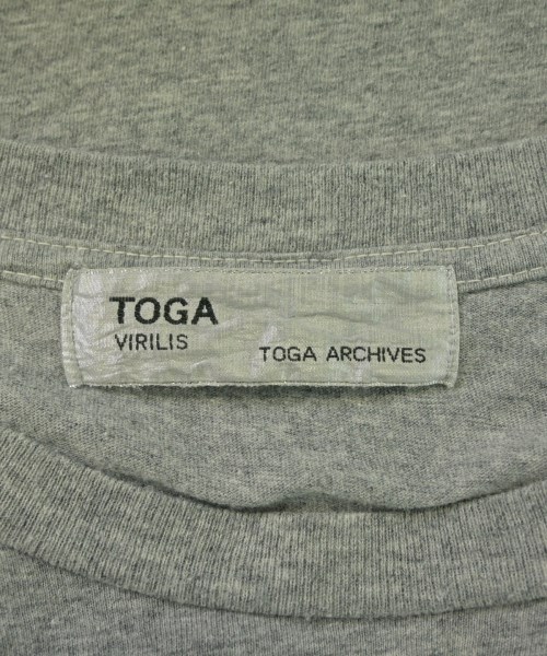 TOGA VIRILIS（トーガ　ビリリース）Tシャツ・カットソー グレー サイズ:48(L位) メンズ/2200548896044