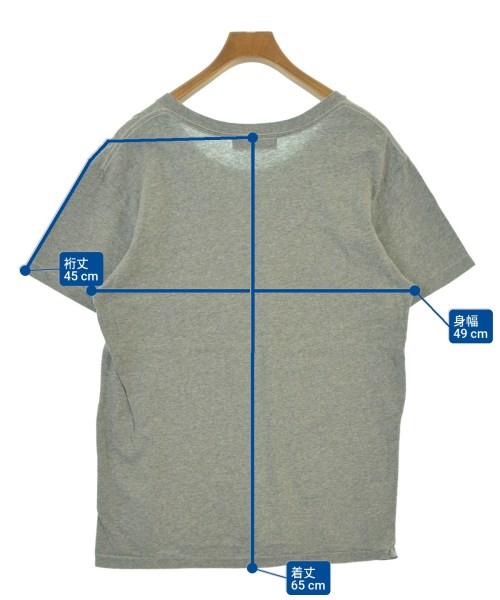 TOGA VIRILIS（トーガ　ビリリース）Tシャツ・カットソー グレー サイズ:48(L位) メンズ/2200548896044