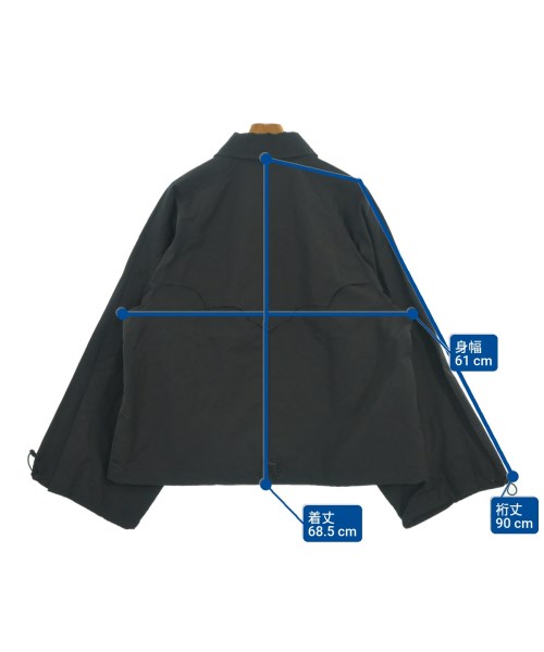 TOGA VIRILIS（トーガ　ビリリース）カバーオール 黒 サイズ:50(XL位) メンズ/2200634841019