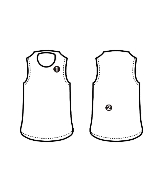 TOGA VIRILIS（トーガ　ビリリース）タンクトップ 白 サイズ:ONE メンズ/2200637491273