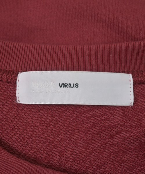TOGA VIRILIS（トーガ　ビリリース）スウェット 赤 サイズ:46(M位) メンズ/2200641570148