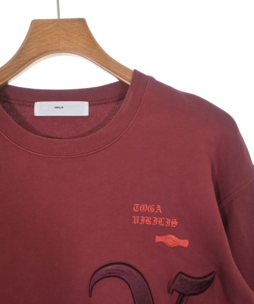TOGA VIRILIS（トーガ　ビリリース）スウェット 赤 サイズ:46(M位) メンズ/2200641570148