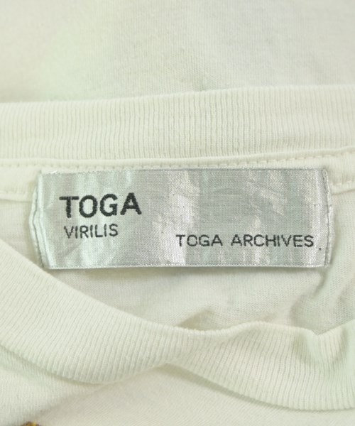 TOGA VIRILIS（トーガ　ビリリース）Tシャツ・カットソー 白 サイズ:48(L位) メンズ/2200630515068