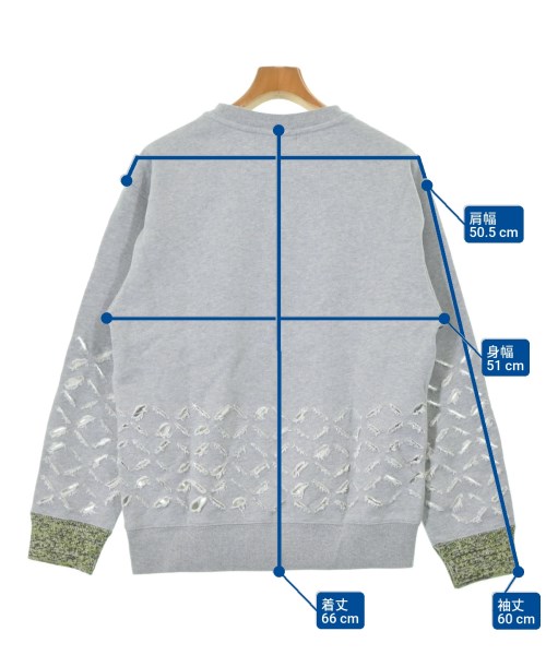 TOGA VIRILIS（トーガ　ビリリース）スウェット グレー サイズ:44(S位) メンズ/2200644674096