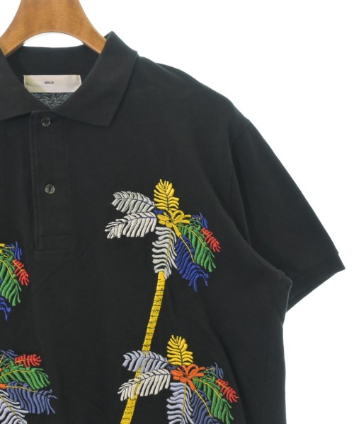 TOGA VIRILIS（トーガ　ビリリース）ポロシャツ 黒 サイズ:48(L位) メンズ/2200529952080