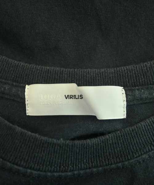 TOGA VIRILIS（トーガ　ビリリース）Tシャツ・カットソー 黒 サイズ:46(M位) メンズ/2200551884021