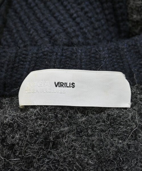 TOGA VIRILIS（トーガ　ビリリース）カーディガン 紺 サイズ:46(M位) メンズ/2200623206058