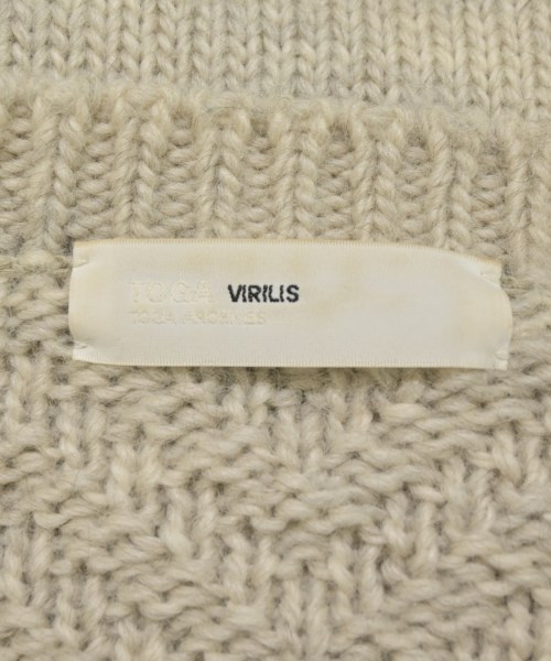 TOGA VIRILIS（トーガ　ビリリース）カーディガン ベージュ サイズ:48(L位) メンズ/2200623206065