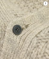 TOGA VIRILIS（トーガ　ビリリース）カーディガン ベージュ サイズ:48(L位) メンズ/2200623206065