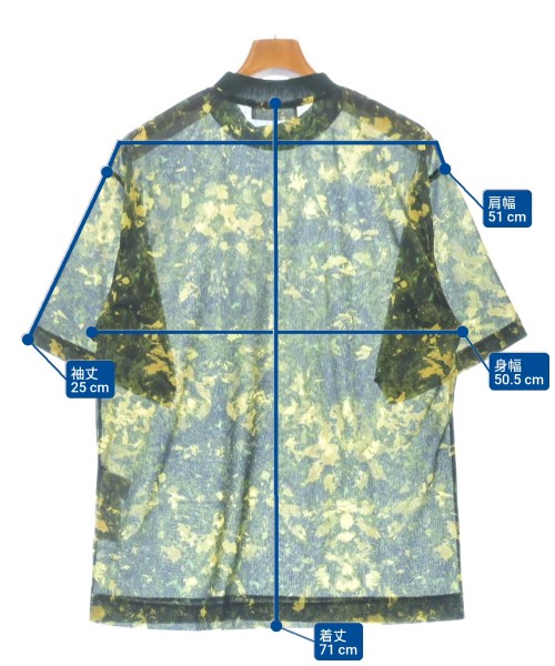 TOGA VIRILIS（トーガ　ビリリース）カジュアルシャツ 緑 サイズ:44(S位) メンズ/2200621909159