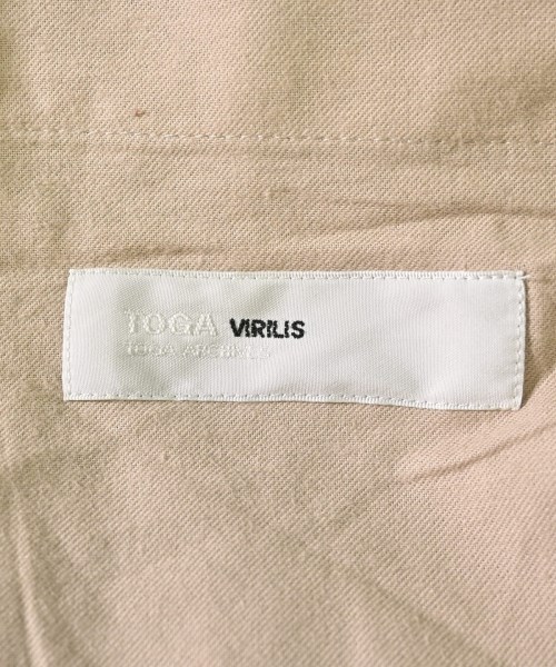 TOGA VIRILIS（トーガ　ビリリース）スラックス ベージュ サイズ:48(L位) メンズ/2200625545087