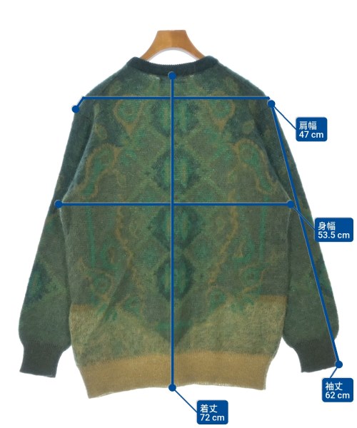 TOGA VIRILIS（トーガ　ビリリース）ニット・セーター 緑 サイズ:L メンズ/2200631938019