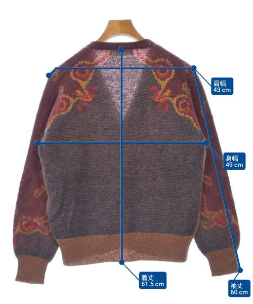 TOGA VIRILIS（トーガ　ビリリース）ニット・セーター 赤 サイズ:S メンズ/2200631938033