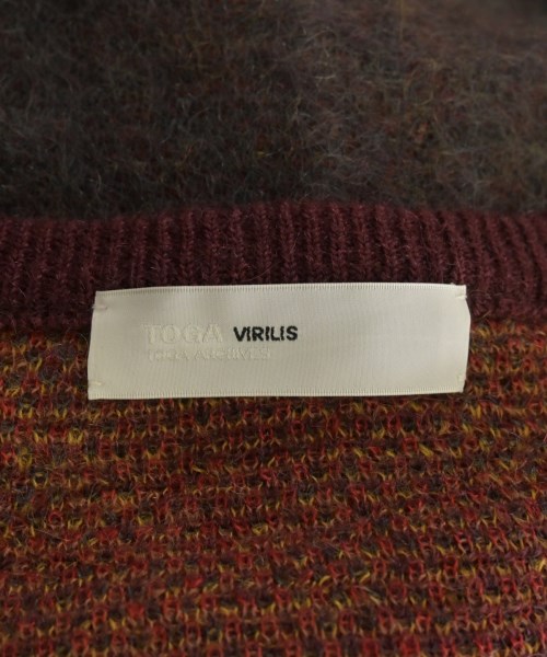TOGA VIRILIS（トーガ　ビリリース）ニット・セーター 赤 サイズ:XL メンズ/2200631938040