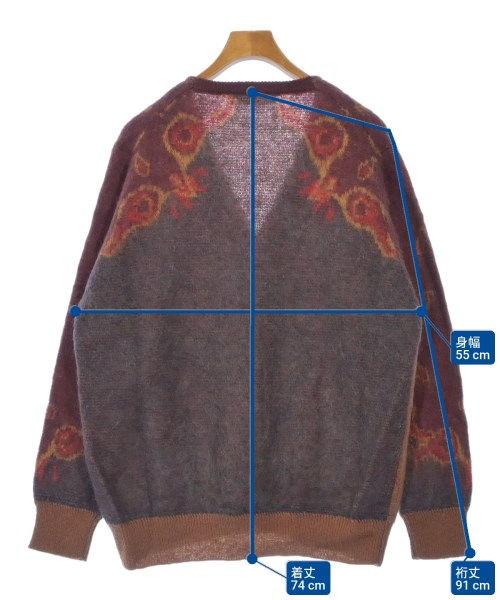 TOGA VIRILIS（トーガ　ビリリース）ニット・セーター 赤 サイズ:XL メンズ/2200631938040