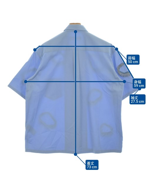 TOGA VIRILIS（トーガ　ビリリース）カジュアルシャツ 青 サイズ:46(M位) メンズ/2200617847038